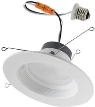 LED Retrofit Lights for 4 and 6 Inch Recessed Cans