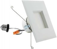 LED Square Trim Recessed Downlight Retrofit