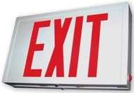 Steel Exit Signs