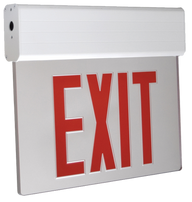 Edge Lit Exit Signs