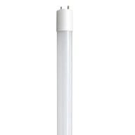 2-foot T8 LED linear retrofit bulb, 9 watt, 1150 lumens, 5000K daylight, ballast bypass only, studio image