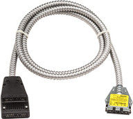 Reloc - Electrical extension cable - OnePass Cable 2Port, 120V, 10AWG, 2 Conductor and 1 Ground, 25FT, SKU - 718795 - Model OC2 120 10/2G 25 M4