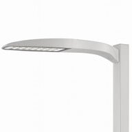 LED Area Luminaire, 27116 LM, 5000K ,Type III Medium, 120-277V, Round Pole Mounting,Natural aluminum finish, super durable,G1