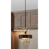 Progress Lighting Adagio Collection One-Light Mini-Pendant - Dry Location Listed Application Shot Model P500173-031