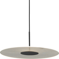 Progress Lighting Pendants Light - Spoke LED Collection Matte Black Modern Style Hanging Pendant Light - Model P500318-031-30