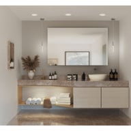 Progress Lighting Kylo LED Collection One-Light Brushed Nickel Modern Style Hanging Pendant Light - Damp Location Listed Application Shot Model P500321-009-30