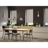 Progress Lighting Radian LED Collection Modern Brushed Nickel Metal Pendant - Damp Location Listed Application Shot Model P500372-009-30