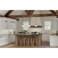 Progress Lighting School House Pendant Collection One-Light Matte Black Opal Glass Coastal Mini-Pendant Light - Dry Location Listed Application Shot Model P5196-31M
