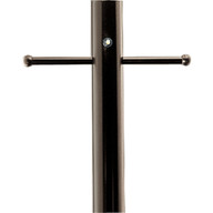 Progress Lighting Bath & Vanity Light - Fluted Glass Collection Three-Light Brushed Nickel Clear Prismatic Glass Traditional Bath Vanity Light - Model P3289-09