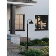 Progress Lighting Englewood Collection One-Light Post Lantern - Wet Location Listed Application Shot Model P540032-020