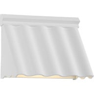 Progress Lighting Wakecrest LED Shelter White Outdoor Wall Lantern with DURASHIELD - Model P560299-192-27