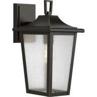 Progress Lighting Outdoor Light - Padgett Collection One-Light Transitional Antique Bronze Clear Seeded Glass Outdoor Wall Lantern - Model P560308-020
