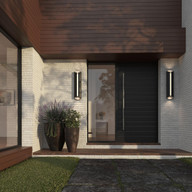 Progress Lighting Z-2030 LED Black Contemporary Outdoor Light - Wet Location Listed Application Shot Model P560365-031-30