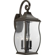 Progress Lighting Outdoor Light - Township Collection Three-Light Large Wall Lantern - Model P5699-108