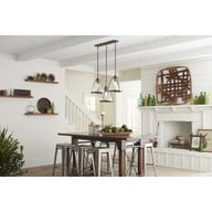 Progress Lighting Canopy Kit 23-1/4" Length for Up to 3 Pendants Application Shot Model P8404-143