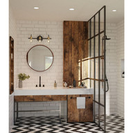 Progress Lighting 5" Recessed Shower Trim for 5" Housing P851-ICAT - Wet Location Listed Application Shot Model P867WL-28