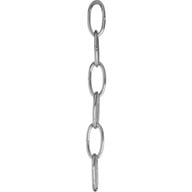Progress Lighting Accessories Light - Accessory Chain - 10' of 9 Gauge Chain in Polished Chrome - Model P8757-15