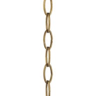 Progress Lighting Accessories Light - Accessory Chain - 48-inch of 9 Gauge Chain in Gold Ombre - Model P8758-204