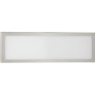 Progress Lighting Bath & Vanity Light - Everlume LED 16-inch Brushed Nickel Modern Style Bath Vanity Wall or Ceiling Light with Selectable 3000K/4000K Light Color - Model P300304-009-CS