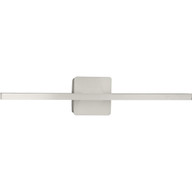 Progress Lighting Bath & Vanity Light - Phase 5 Collection 24 in. Brushed Nickel Slim Modern 3CCT Integrated LED Linear Vanity Light - Model P300449-009-CS