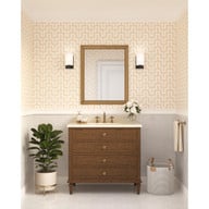 Progress Lighting Estrada Collection One-Light Matte Black Contemporary Bath & Vanity Light - Damp Location Listed Application Shot Model P300476-31M