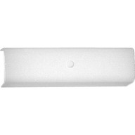 Progress Lighting Bath & Vanity Light - Channel Glass Collection Two-Light White White Glass Traditional Bath Vanity Light - Model P3111-30