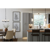 Progress Lighting Adley Collection One-Light Matte Black Clear Glass New Traditional Flush Mount Light - Damp Location Listed Application Shot Model P350213-31M