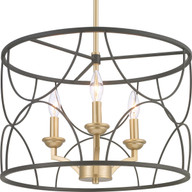 Progress Lighting Outdoor Light - Dillard Collection One-Light Traditional Antique Bronze Clear Glass Outdoor Wall Lantern - Model P560321-020