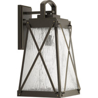 Progress Lighting Outdoor Light - Creighton Collection One-Light Large Wall-Lantern - Model P560033-020