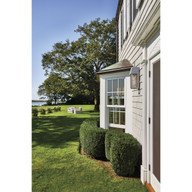 Progress Lighting POINT DUME® by Jeffrey Alan Marks for Progress Lighting Hook Pond Shelter White Outdoor Wall Lantern with DURASHIELD - Wet Location Listed Application Shot Model P560305-192
