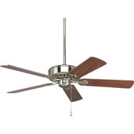 Progress Lighting Ceiling Fans Light - AirPro Collection Performance 52" Five-Blade Ceiling Fan - Model P2503-09