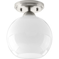 Progress Lighting Close-to-Ceiling Light - Carisa Collection 7-3/8" Flush Mount - Model P350075-009