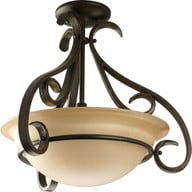 Progress Lighting Outdoor Light - Hard Nox Collection Black 12" Die Cast Round Flush Mount Light - Model P550112-031-30