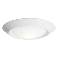 Lithonia 6RLS G2 07LM 27K 90CRI 120 FRPC WH M6 - 6In Basic Series Led Surface Mount Fixture, Generation 2, 700 Nominal Lm, 2700K, 90+ Cri, 120V, Forward/Reverse Phase Cut, White, Master Pack Of 6