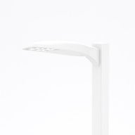 D-Series Size 0 LED Area Luminaire, LED, Up to 18642 Lumens, 5000K, 70CRI, Type III Back Light Control, 120-277V, Square pole mounting, Field adjustable output, White, super durable - DSX0 LED P6 50K 70CRI BLC3 MVOLT SPA FAO DWHXD