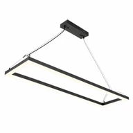 LED Decorative Frame Lights - Suspended Indoor Pendant Fixtures - Multiple Finish Options