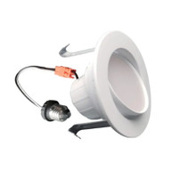 2 Inch LED Eyeball Downlight - 7 Watt - 595 Lumens - Color Selectable 27K/30K/35K/40K/50K - Recessed Can Required - Dimmable