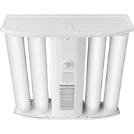 Lithonia IBG 24000LM SEF ACL GND 480 GZ10 50K 80CRI OCS NLTAIR2 RLSXR6 DWH - I-Beam Ibg Configurable Led High Bay, 24, 000Lm, Standard Efficiency, Clear Acrylic, General Distribution, 480V, Generic Driver 0-10V Dimming, 5000K, 80 Color Rendering Index