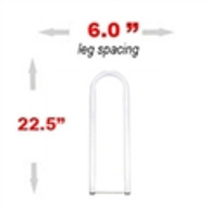 T8 U-Bend (6 in. Spacing) 32 Watts