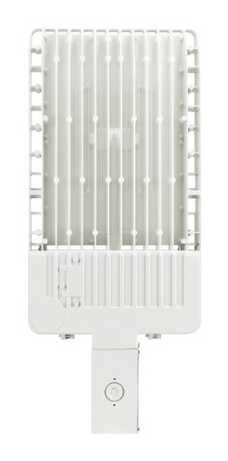 250 Watt LED Parking Lot Area Light - Wall Mount - 34500 Lumens - 5000K Daylight - 480V - White Finish