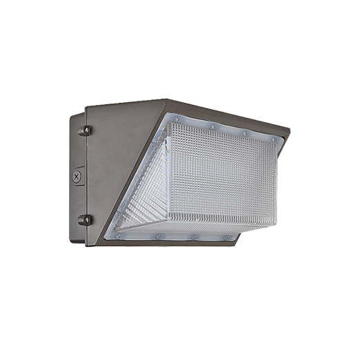 LED Wallpack With Photocell - 30 Watt - 3640 Lumens - 4000K Cool White - 120-277V - Bronze Finish