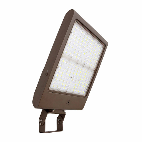 LED Exterior Flood Light Fixture - Can be used for all LED Outdoor Flood Lighting Requirements, Tunable 200/300 Watt - 30,000 Lumens, With Adjustable U-Bracket Yoke Mount - 3000K
