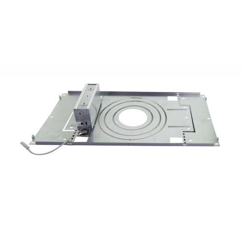 8 Inch Commercial LED Recessed Downlight Retrofit with Rough In Plate- Watt Selectable 19/26/32 and Color Temperature Selectable 27/30/35/40/50K