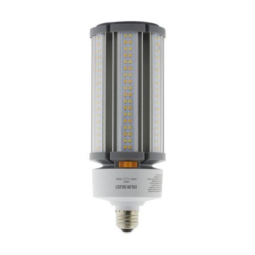 45 Watt LED Corn Bulb - Metal Halide Retrofit -6300 Lumens - Color Selectable 30K/40K/50K - 120-277V - E26 Medium Base - Ballast Bypass