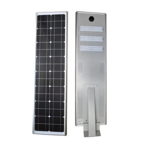 Solar LED Dusk to Dawn Pole Light - 100 Watt - 10,000 Lumens - With Clamp and Arm Mounting