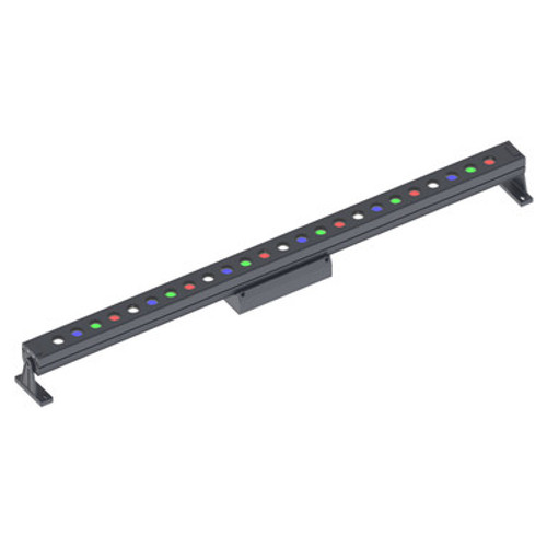 Superior Lighting DMX-WW-36W-RGBW-BT-BK - DMX512 Compatible RGBW Black Linear Flood Light 36 Watt