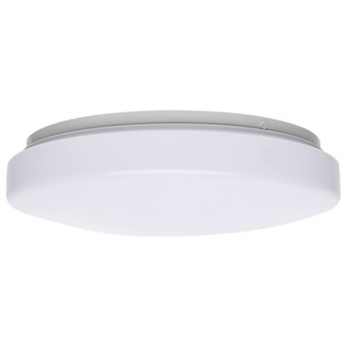 Superior Lighting 5207WAWH016MCT-120V - 11 Inch LED Mushroom Light - 16 Watt - 1100 Lumens - Color Temperature Selectable 30/40/50K  - 120V - Dimmable - White