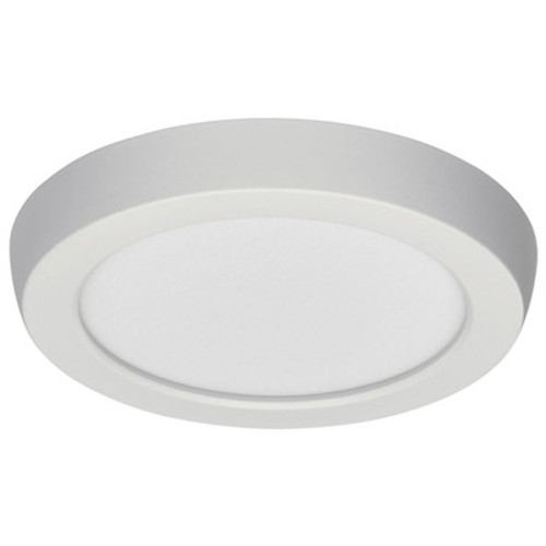 LED Blink Light - 9W - 120V - 5 Inch - Round - Color Selectable 27K/30K/35K/40K/50K - Dimmable - White Finish