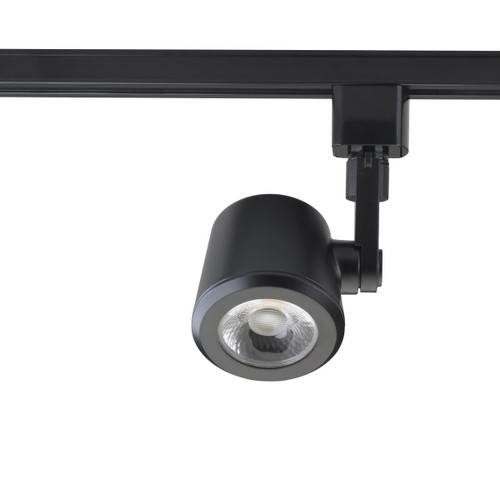 Taper Back Style LED Track Head Only  - Black Finish - 24 Degree Beam - 1020 Lumens - 3000K Soft White - 12 Watt - Dimmable - 3 Contact Halo Style