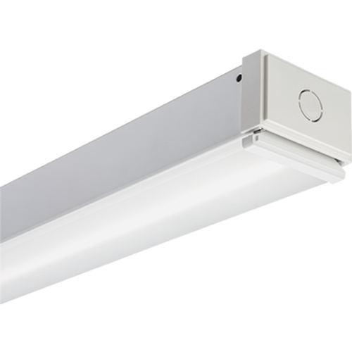 Lithonia Lighting CLX L48 5000LM SEF FDL MVOLT GZ10 40K 80CRI WH - Lithonia Commercial Linear Strip, 48 Inches Long, 5000 Lumen, 4000K, 120-277V with Flat DifFuse Lens - Model CLX L48 5000LM SEF FDL MVolt GZ10 40K 80 CRI WH